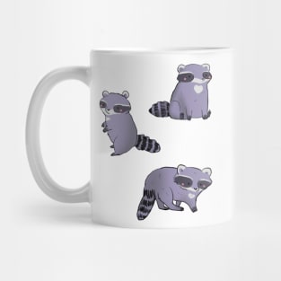 Cartoon raccoons Mug